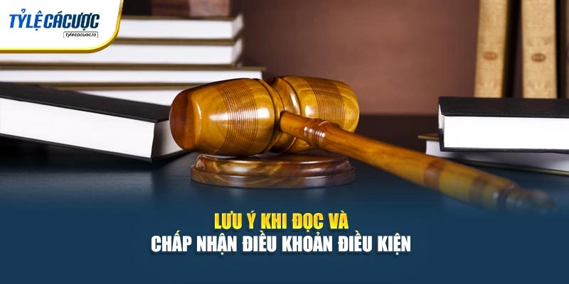 Lưu ý khi đọc và chấp nhận điều khoản điều kiện